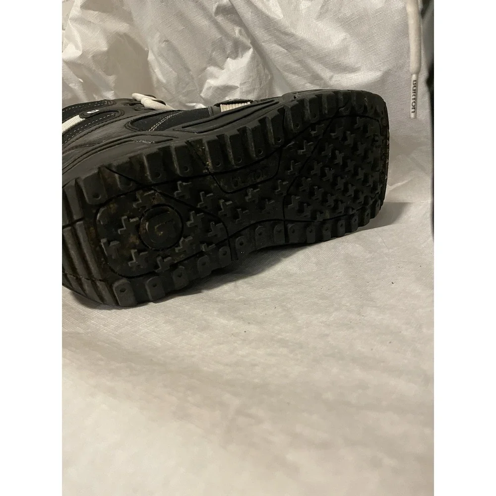 Burton Coco Women's Snowboard Boots Size 9 Black White Lace